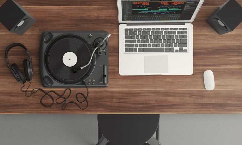 Musician Desk Workspace